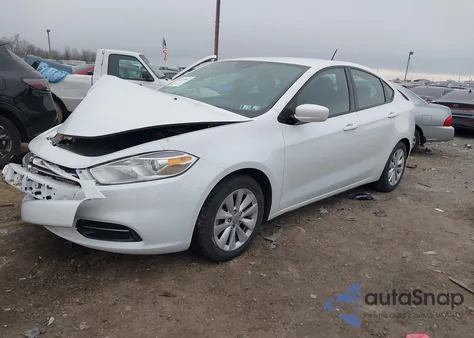 2014 Dodge Dart Aero z USA, uszkodzony, nr VIN 1C3CDFDH8ED797395